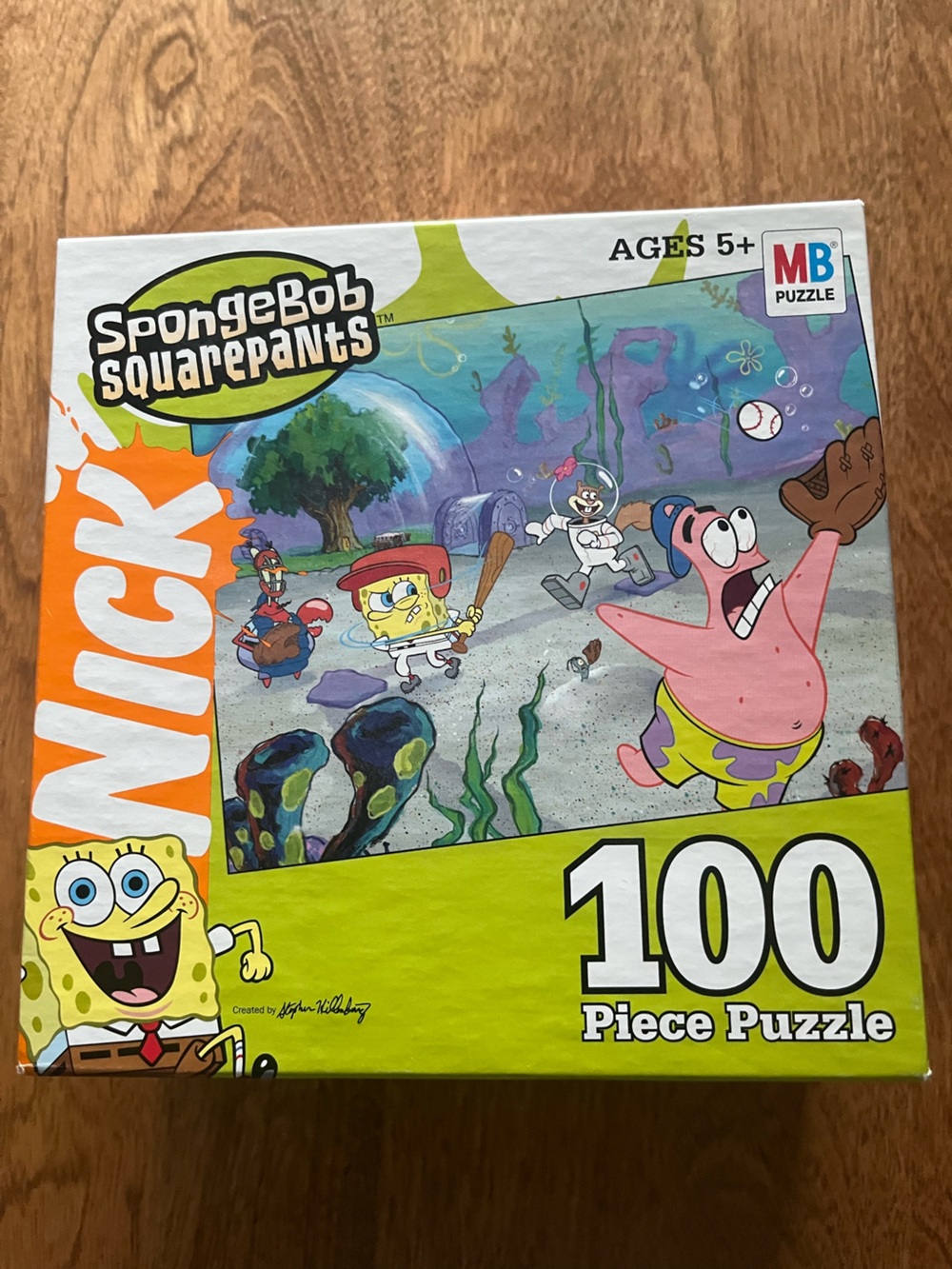 SpongeBob SquarePants 100-Piece Kids Puzzle - Multicolor